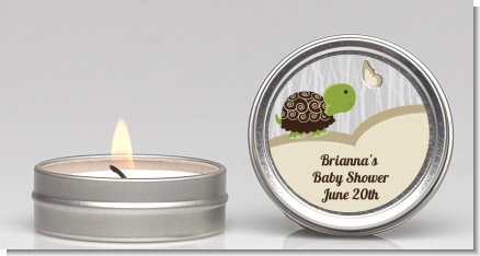 Baby Turtle Neutral - Baby Shower Candle Favors