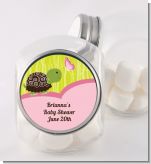 Baby Turtle Pink - Personalized Baby Shower Candy Jar