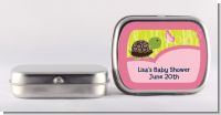 Baby Turtle Pink - Personalized Baby Shower Mint Tins