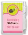 Baby Turtle Pink - Baby Shower Personalized Notebook Favor thumbnail