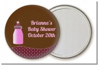 Baby Bling Pink - Personalized Baby Shower Pocket Mirror Favors