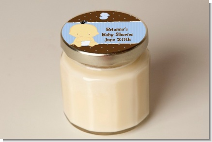 Baby Boy Asian - Baby Shower Personalized Candle Jar