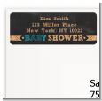 Baby Boy Chalk Inspired - Baby Shower Return Address Labels thumbnail