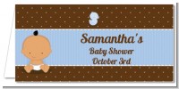 Baby Boy Hispanic - Personalized Baby Shower Place Cards