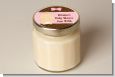 Baby Girl Caucasian - Baby Shower Personalized Candle Jar thumbnail
