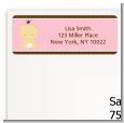 Baby Girl Asian - Baby Shower Return Address Labels thumbnail