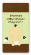 Baby Neutral Asian - Custom Rectangle Baby Shower Sticker/Labels thumbnail