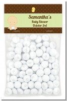 Baby Neutral Caucasian - Custom Baby Shower Treat Bag Topper