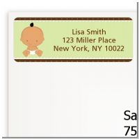 Baby Neutral Hispanic - Baby Shower Return Address Labels