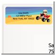 Baby On A Quad - Baby Shower Return Address Labels thumbnail