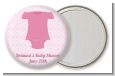 Baby Outfit Pink - Personalized Baby Shower Pocket Mirror Favors thumbnail