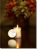 Small Personalized Soy Candle Jar - Baby Shower Personalized Candle Jar