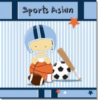 Sports Baby Asian Baby Shower Theme
