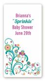 Baby Sprinkle - Custom Rectangle Baby Shower Sticker/Labels