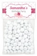 Ballerina - Custom Birthday Party Treat Bag Topper thumbnail