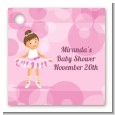 Ballet Dancer - Personalized Birthday Party Card Stock Favor Tags thumbnail
