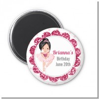 Ballerina - Personalized Birthday Party Magnet Favors