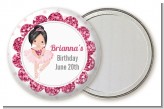 Ballerina - Personalized Birthday Party Pocket Mirror Favors