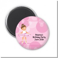Ballet Dancer - Personalized Birthday Party Magnet Favors