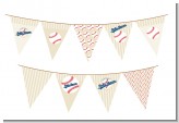 Little Slugger Baseball - Baby Shower Themed Pennant Set