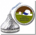 Baseball - Hershey Kiss Birthday Party Sticker Labels thumbnail