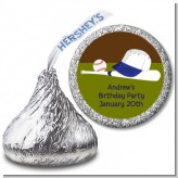 Baseball - Hershey Kiss Birthday Party Sticker Labels