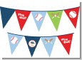 Future Baseball Player - Baby Shower Themed Pennant Set thumbnail