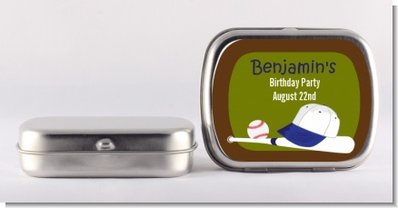 Baseball - Personalized Birthday Party Mint Tins