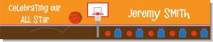 Basketball - Personalized Birthday Party Banners