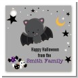 Bat - Personalized Halloween Card Stock Favor Tags thumbnail