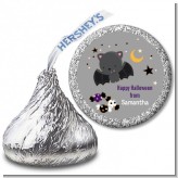 Bat - Hershey Kiss Halloween Sticker Labels