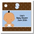 Baby Boy Hispanic - Personalized Baby Shower Card Stock Favor Tags thumbnail