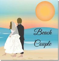 Beach Couple Bridal Theme