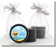 Beach Baby African American Girl - Baby Shower Black Candle Tin Favors thumbnail