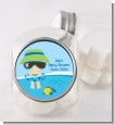 Beach Baby Boy - Personalized Baby Shower Candy Jar thumbnail