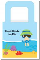 Beach Baby Boy - Personalized Baby Shower Favor Boxes