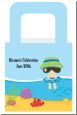 Beach Baby Boy - Personalized Baby Shower Favor Boxes thumbnail