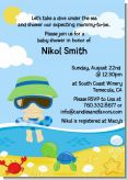 Beach Baby Boy - Baby Shower Invitations