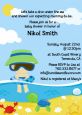 Beach Baby Boy - Baby Shower Invitations thumbnail