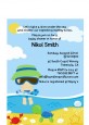 Beach Baby Boy - Baby Shower Petite Invitations thumbnail