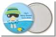Beach Baby Boy - Personalized Baby Shower Pocket Mirror Favors thumbnail