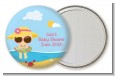 Beach Baby Girl - Personalized Baby Shower Pocket Mirror Favors thumbnail