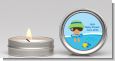 Beach Baby Hispanic Boy - Baby Shower Candle Favors thumbnail