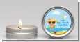 Beach Baby Hispanic Girl - Baby Shower Candle Favors thumbnail