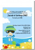 Beach Boy - Birthday Party Petite Invitations