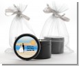 Beach Couple - Bridal Shower Black Candle Tin Favors thumbnail