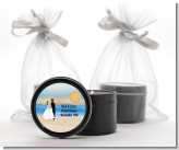 Beach Couple - Bridal Shower Black Candle Tin Favors