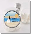 Beach Couple - Personalized Bridal Shower Candy Jar thumbnail