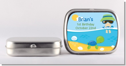 Beach Boy - Personalized Birthday Party Mint Tins