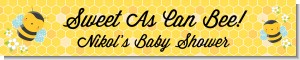 Mommy To Bee - Personalized Baby Shower Banners